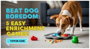 Is Your Dog Bored? 5 Easy Dog Enrichment Games You Can Start Today