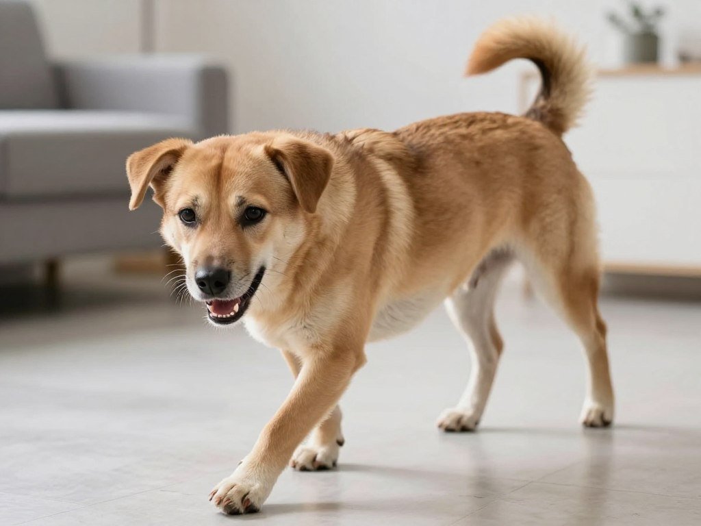 Restless dog pacing and showing anxiety, signs your dog needs to be neutered Restless dog pacing and showing anxiety, signs your dog needs to be neutered