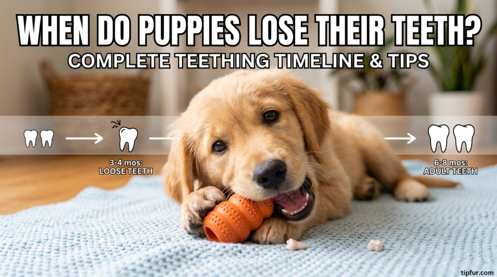 when do puppies lose their teeth